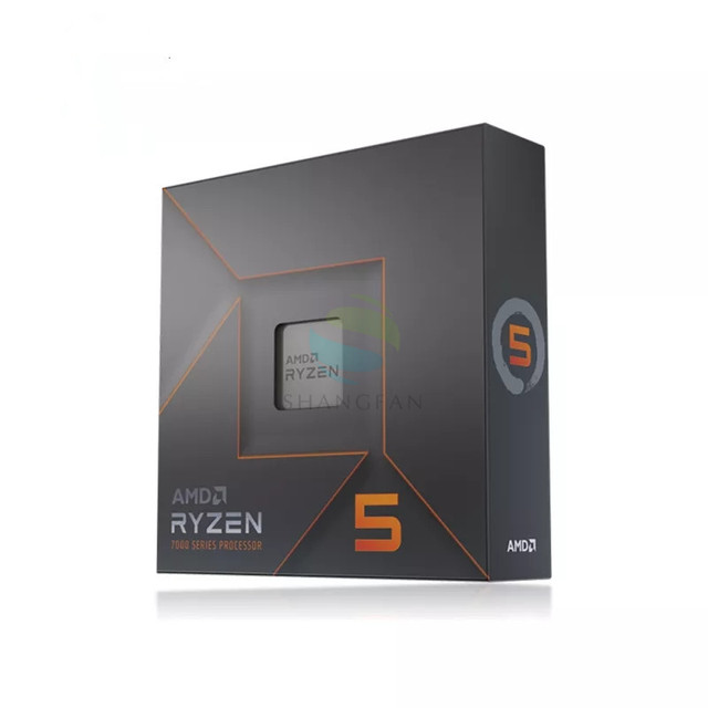 For Ryzen 5 7600X R5 7600X 4.7 GHz 6-Core 12-Thread CPU Processor 5NM L3=32M 100-000000593 Socket AM5 New Sealed Without Cooler