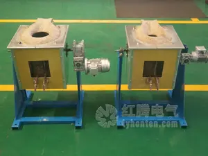 Lò nấu kim loại cảm ứng điện công suất 30kg 50kg 70kg 100kg, máy nấu chảy thép nhỏ, sắt, nhôm, đồng - Product Image 6