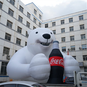 <span class=keywords><strong>3</strong></span> metri lungo pelliccia che cammina gigante gonfiabile orso polare mascotte Costume gonfiabile Masha gonfiabile e Costume gonfiabile orso per il partito - Product Image 6