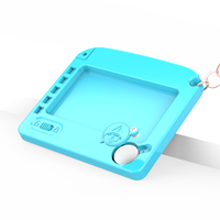 Nouveau Mini Tableau de Dessin Multifonctionnel pour Enfants, Porte-clés de Voiture, Petit Pendentif de Couple Dessin Animé, Cadeau Mignon, Tableau à Feuilles Mobiles pour Griffonnages