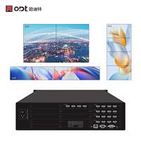 Controlador de Video Wall ODT 16x4, Conmutador de Matriz HD-MI 4K sin Interrupciones para Video Wall LCD 2x2 en Salas de Reuniones y Salas de Exposiciones