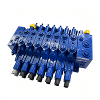 Vanne hydraulique multi-directionnelle haute pression TRM15 350 bars, vanne à détection de charge pour grue montée sur camion