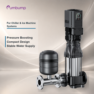 BP/BPF VFD Energy Efficient Vertical Stainless Steel Pump for Chiller and Ice Machine Water Supply Boosting Stable - Product Image 1