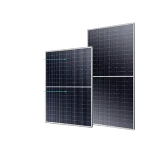 Home Use Solar Panels High Efficiency 565W 575W 585W 590W Solar Panels Half Cell Monocrystalline Solar Panel Supplier