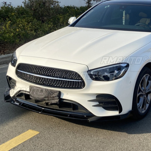ลิ้นกันชนหน้ารถยนต์ สปอยเลอร์ดิฟฟิวเซอร์ สำหรับ Mercedes Benz E-Class 2019-2022 ชุดแต่งรถยนต์ - Product Image 4