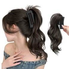 Dikso Wave naturale quotidiano da donna extension di tessitura di capelli indiani Remy 12 pollici stile onda d'acqua tono quadrato Pre-incollato - Product Image 1