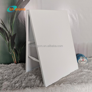 Panneaux publicitaires personnalisés en acier inoxydable double face pour trottoir, enseignes de rue, <span class=keywords><strong>signalisation</strong></span> extérieure pour entreprises - Product Image 1