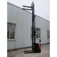 Vente flash ELES15E Transpalette électrique 15 tonnes 45M 5M Hauteur de levage avec pattes écartées Adapté à la manutention de palettes à double niveau