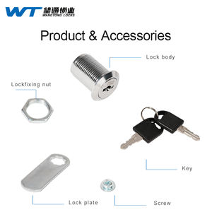 9900 WT 아연 합금 다이 캐스트 하우징 하드웨어 피팅 캐비닛 디스크 사서함 포스트 금속 어린이 안전 잠금 잠금 실린더 - Product Image 1