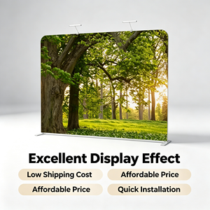 Affichage publicitaire personnalisé Portable Tension tissu cadre toile de fond <span class=keywords><strong>bannière</strong></span> support en aluminium pour magasin supermarché - Product Image 3