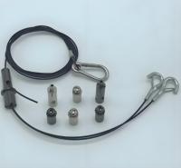 Vente chaude Usine Enduit Fil D'acier Câble Sling Cosses De Câble Polyvalent Construction Sécurité ISO ANSI Coupe Inclus Bas Prix