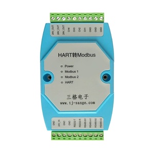 Электронный преобразователь протоколов Sange SG-HART-Mod: HART в <span class=keywords><strong>Modbus</strong></span> RTU, стандартный интерфейс RS485/232, интеллектуальный конвертер сигналов - Product Image 3
