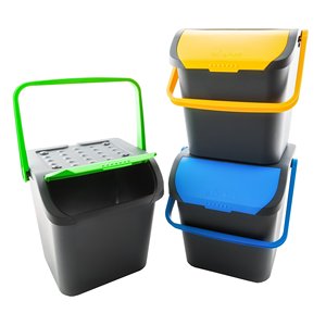 ถังขยะขนาด35 LT 38x36,5X45H เครื่องมือหมุนที่เป็นมิตรต่อสิ่งแวดล้อม - Product Image 2