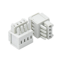 Conector Hembra Serie 6351XX 2-24, Bloque de Terminales de Resorte de 4 Pines, Conector de Cable Eléctrico, Tipo Tornillo, Bloques de Terminales para PCB