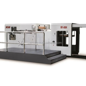 Jiguo Matrijs Snijder 8500 S/h MY-800H Automatische Flatbed Stans-En Vouwmachine Voor Papier En C - Product Image 1