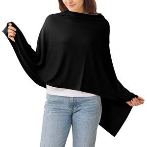 Couverture d'<span class=keywords><strong>allaitement</strong></span> modale multifonctionnelle pour femmes Écharpe <span class=keywords><strong>Cape</strong></span> d'<span class=keywords><strong>allaitement</strong></span> respectueuse de la peau Conception durable - Product Image 2