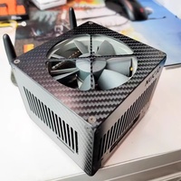 Chasis de Computadora de Escritorio de Fibra de Carbono Personalizado, Alta Resistencia, Ligero, Fabricación de Precisión OEM ODM, Caja de PC