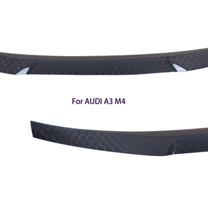 สปอยเลอร์หลังทรง M4 สำหรับ A3 S3 RS3 8V วัสดุคาร์บอนไฟเบอร์ลายรังผึ้งแท้ ปี 2013-2020 - Product Image 3