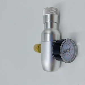 ตัวปรับแรงดันขนาดเล็ก 60PSI อลูมิเนียมแบบขั้นตอนเดียว สำหรับคาร์บอนไดออกไซด์ ถังเบียร์ น้ำโซดา - Product Image 1