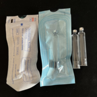 Cartouche en verre borosilicate stérile UV vide de 3 ml avec couvercle en aluminium compatible avec toutes les stylos