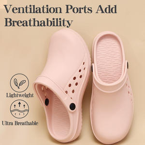 Zuecos de enfermería, zapatos de laboratorio de trabajo veterinario para enfermeras, médicos ortopédicos, suela antideslizante, calzado médico Unisex - Product Image 4