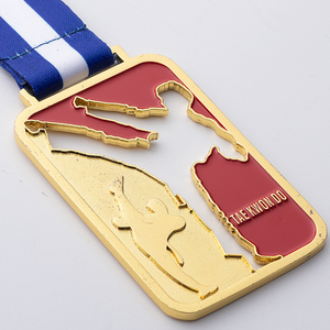 Op maat gemaakte medailles voor honkbal, volleybal, basketbal, voetbal, sportmedailles, metalen medailles, DE HON-medaille - Product Image 3