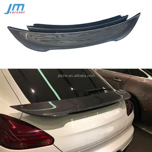 탄소 섬유 자동차 레이싱 뒷 트렁크 스포일러 더블 날개 포르쉐 Panamera S 970 971 2010-2016 자동차 스타일링