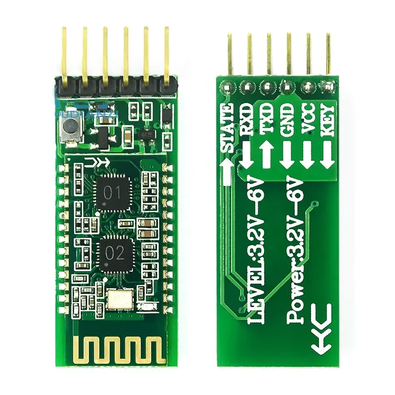 HC-02 Dual-Mode-Wireless-Transceiver-Slave-Modul Kompatibel mit HC 05 HC 06 Bluetooth-Modul