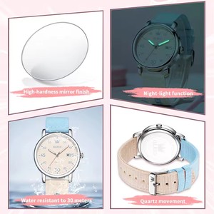   Relojes de Pulsera de Cuarzo con Fecha, Resistentes al Agua, Luminosos, con Correa de Nailon, Originales, Casuales, de Moda, para Estudiantes, 2997 Reloj - Product Image 6