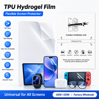 Großhandel 120*180mm TPU Hydrogel-Folien Displayschutzfolie für Mobiltelefone Plotter-Schneidemaschine HD Klar Selbstheilend OEM