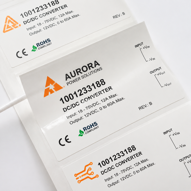 Custom Battery Labels, Self-adhesive Stickers, Waterproof Vinyl PVC, for Power Tools, Eco-friendly Packaging, Barcode Printing