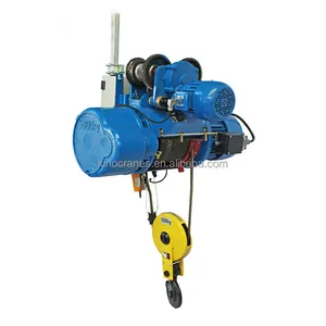 5t 10t 20t CD/MD hội thảo sử dụng điện Wire Rope hoist với xe đẩy