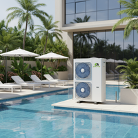 Pompe à chaleur air-eau R32 16~40kW Full DC Inverter Haute Performance COP WiFi Dégivrage Intelligent Faible Bruit Chauffage & Refroidissement