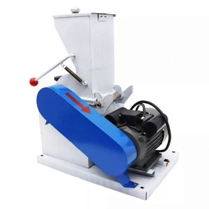 Concasseur à marteaux compact 220V 100-200kg/h avec tamis 3/6/10mm pour matériaux PP/PE/PVC et charbon, garantie 4 ans - Product Image 1