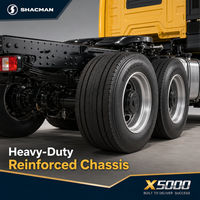 Camion tracteur Shacman X5000 6x4 d'occasion ultra-efficace, 10 roues, remis à neuf, pour le marché africain