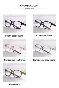 Lentes Progresivas Multifocales Transparentes con Cambio de Color Negro, Anti Luz Azul, para Lectura, Marca Personalizada al por Mayor - Product Image 6