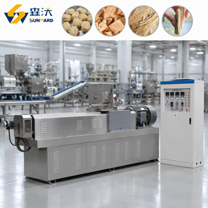 Factory Price Soya Chunks Nuggets Making Machine Textured Soy <strong>Fibrated</strong> Protein Manufacturing Machinery - Product Image 1