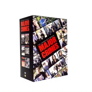 Крупные преступления, сезон 1-6, полная серия, 24 диска, оптовая продажа, лидер продаж, DVD-фильмы, Телесериалы, бокс-сет, CD, мультяшный Blueray