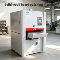 Machine à poncer à bande large abrasive pour le calibrage du bois, le placage supérieur et inférieur des meubles en bois, le contreplaqué et le bois.