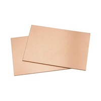 Plaque de circuit imprimé stratifié FR4 en fibre d'époxy plaquée cuivre double face 7,5*10cm 75x100x1,5mm 10x7,5cm 100*75mm 75*100*1,5mm