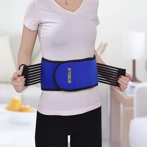 Nouvelle <span class=keywords><strong>ceinture</strong></span> de soutien lombaire et dorsal magnétique réglable en tourmaline bleue pour le <span class=keywords><strong>sport</strong></span> - Product Image 3