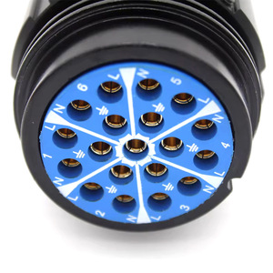 Circular Connector 19 Pin Female Receptacle Waterproof Power <b>Plug</b> For Stage <b>Lighting</b> - Product Image 3