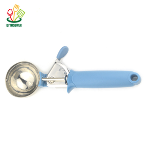 Herramientas de helado de grado alimenticio, cuchara de helado de sandía de lijado de acero inoxidable - Product Image 6