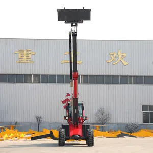 Factory price ce telescopic loader 1t 2t articulated telescopic mini loader