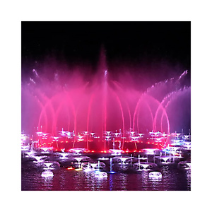 น้ำพุไฟ LED เลเซอร์สำหรับกลางแจ้งสวนสาธารณะในเมืองน้ำพุเต้นรำลอยน้ำ - Product Image 1