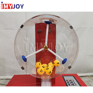 Máquina de Lotería con Bolas de Lotería, Mezclador Mecánico de Bolas, Bola de Sorteo Metálica, <span class=keywords><strong>1</strong></span> Año de Garantía - Product Image 4