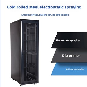 <span class=keywords><strong>Armoire</strong></span> réseau <span class=keywords><strong>2m</strong></span> 42U sans matériau <span class=keywords><strong>de</strong></span> support pour serveur <span class=keywords><strong>de</strong></span> salle informatique avec salle <span class=keywords><strong>de</strong></span> surveillance et commutation, fabriquée à l'usine du Hebei - Product Image 2