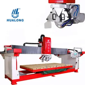 Hualong; Машин горячая Распродажа HLSQ-450 автоматическая пила для резки камня с хорошего качества с выгодной ценой