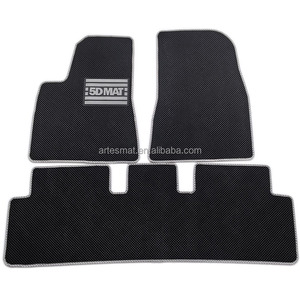 Tapetes de PVC Resistentes, Antideslizantes e Impermeables para Autos Sedán, SUV, Camionetas y Furgonetas - Product Image 1