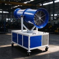 Canon à brouillard en acier inoxydable de 50 m avec conception anti-corrosion pour utilisation en port et dans l'industrie chimique